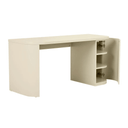 Orson Round Desk | Putty