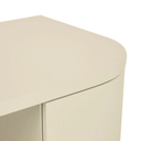 Orson Round Desk | Putty