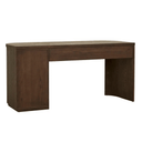 Orson Round Desk | Tobacco Ash
