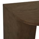 Orson Round Desk | Tobacco Ash