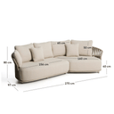 Osani Patio Sofa
