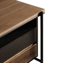 Oscar Storage Desk | Natural Teak