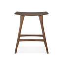 Osso Bench Barstool | Teak Brown