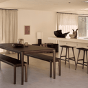 Osso Bench Barstool | Teak Brown