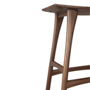 Osso Bench Barstool | Teak Brown