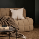 Otis Cushion | Oat / Caramel