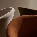 Otis Swivel Dining Chair | Terracotta