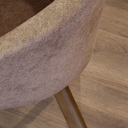 Otis Swivel Dining Chair | Terracotta
