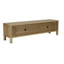 Oliver Fluted Entertainment Cabinet | Natural Ash