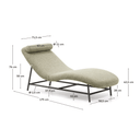 Osla Lounger | Sage Green