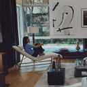Osla Lounger | Sandy Biege