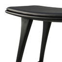 Osso Bench Barstool | Black Leather