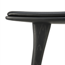 Osso Bench Barstool | Black Leather