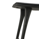 Osso Bench Barstool | Black Leather