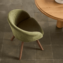 Otis Swivel Dining Chair | Green
