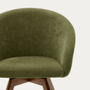 Otis Swivel Dining Chair | Green