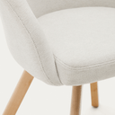 Otis Swivel Dining Chair | Ivory