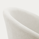 Otis Swivel Dining Chair | Ivory