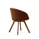 Otis Swivel Dining Chair | Terracotta