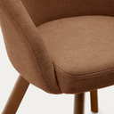 Otis Swivel Dining Chair | Terracotta