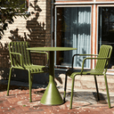 Palissade Patio Dining Chair With Arms | Olive