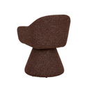 Paula Swivel Dining Chair | Russet