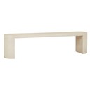 Petra Patio Bench Seat | Ivory