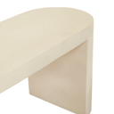 Petra Patio Bench Seat | Ivory
