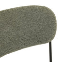 Piccolo Dining Chair | Moss Tweed / Black