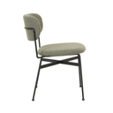 Piccolo Dining Chair | Moss Tweed / Black