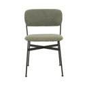Piccolo Dining Chair | Moss Tweed / Black