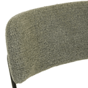 Piccolo Dining Chair | Moss Tweed / Black