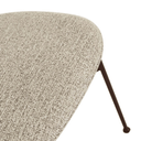 Piccolo Dining Chair | Owl Speckle / Matt Syrah