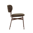 Piccolo Dining Chair | Vintage Matt Dark Brown / Matt Syrah