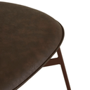 Piccolo Dining Chair | Vintage Matt Dark Brown / Matt Syrah