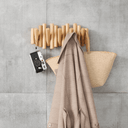 Picket Rail Coat Hooks | Natural Timber
