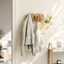 Picket Rail Coat Hooks | Natural Timber