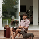 Piha Patio Armchair Lounger SS | Chocolate Red
