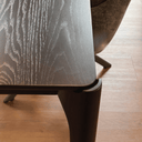 Piper Spindle Desk | Black Oak