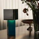 Pivot LED Rechargeable Table Lamp  ATD7 | Blue Silver
