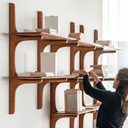 PI Wall Shelf | Unstained Mahogany