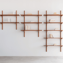 PI Wall Shelf | Mahogany