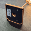 Plisse LED Rechargeable Table Lamp | Copper