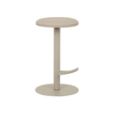 Plum Swivel Bench Barstool | Lustrell Aura / Matt Cashmere