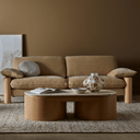Pluto Coffee Table | Brown Vein Marble / Natural Ash