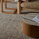 Pluto Coffee Table | Brown Vein Marble / Natural Ash