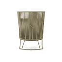 Porto High Back Patio Armchair | Putty