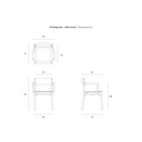 PI Dining Chair with Armrest