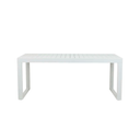 Pier Sleigh Extension Dining Table | White