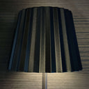 Plisse LED Rechargeable Table Lamp | Black